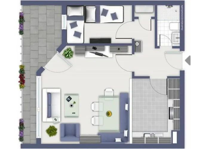 Appartement Strandhotel 30 *